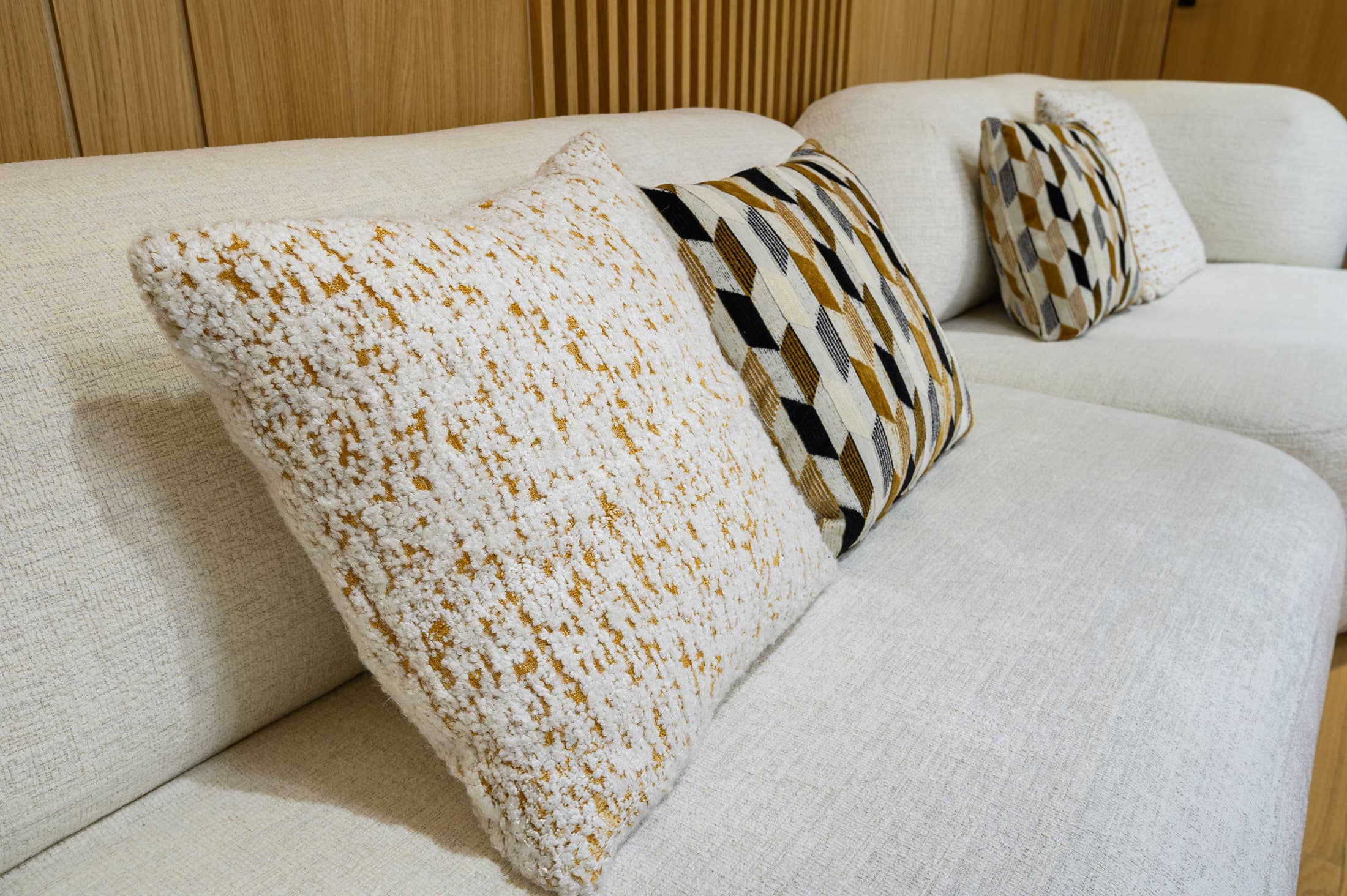 detail sofa macro texture