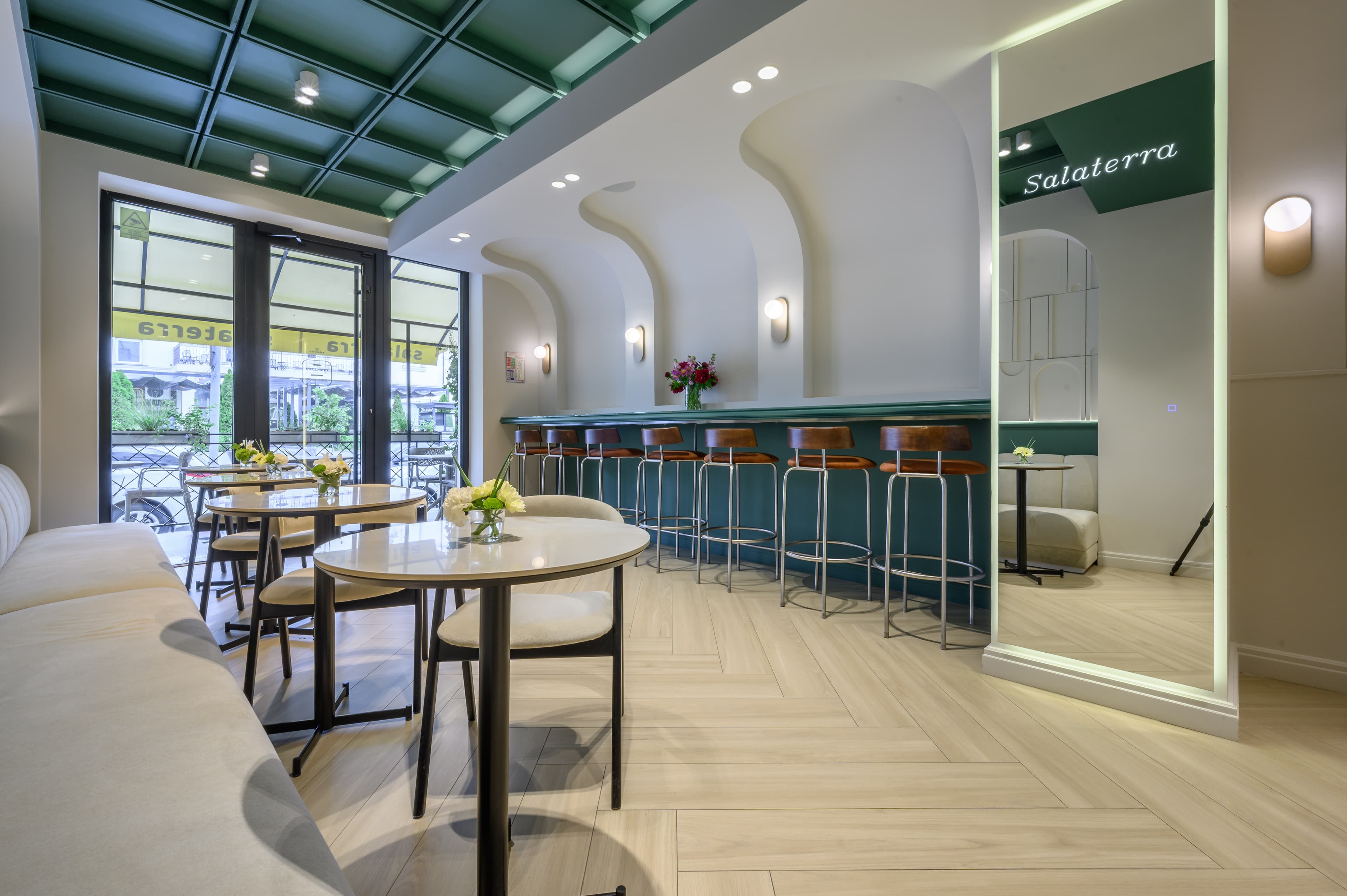 commercial cafe perspective